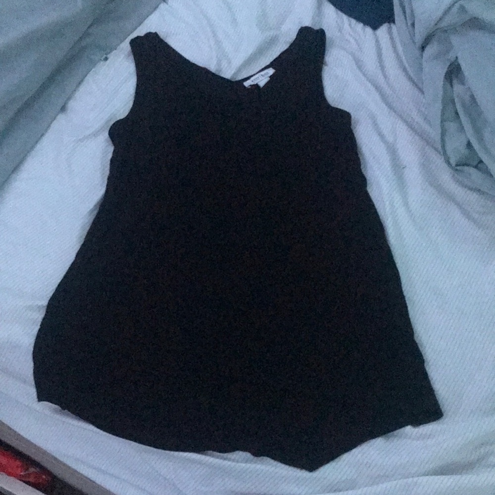 Black tank top